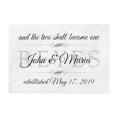 And the Two Shall Become One Personalized Decoposter